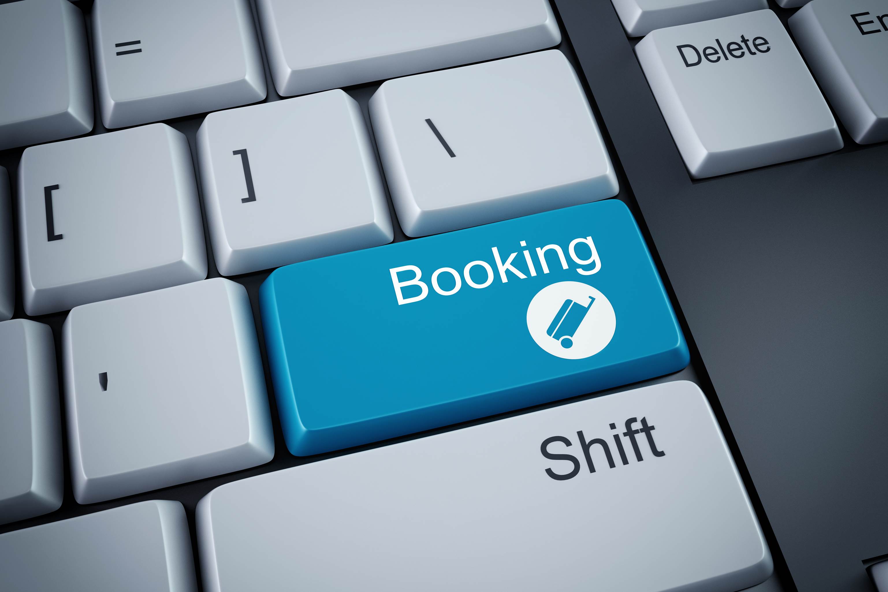 3d rendering booking keyboard